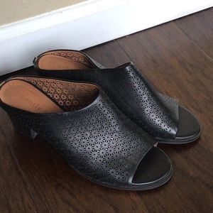 Gentle Souls Leather Slides